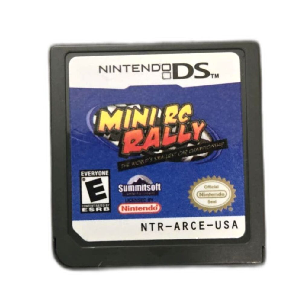 Mini RC Rally Nintendo DS 3DS (Cartridge Only) Tested
